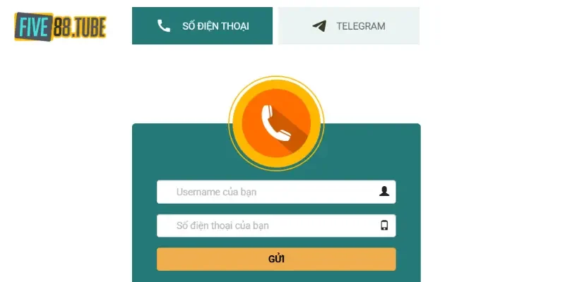 Đăng Nhập Five88 1 Các bước đăng nhập tài khoản từ máy tính